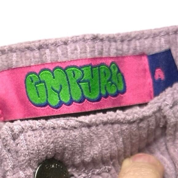 Empyre Womens Tori Seafog Corduroy Skate Pants Light Purple Size 4 - Picture 7 of 7